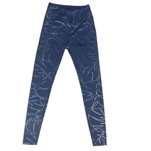 Beyond yoga limited edition flashback high waisted foil monstera small